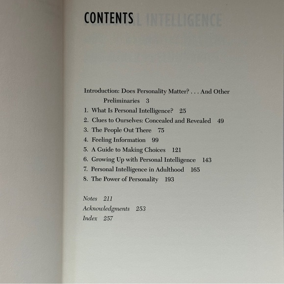 Personal Intelligence by John D. Mayer | Psychology, Self-help | Hardcover Book - Picture 4 of 7